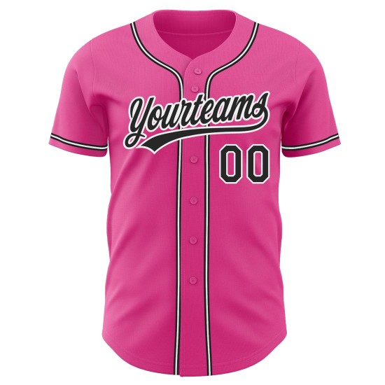 Custom Purple Light Blue-Pink Mesh Authentic Football Jersey