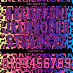 Custom Kelly Green Pink-White Mesh Authentic Football Jersey